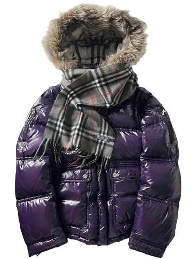 2000s Japanese Puffer Purple