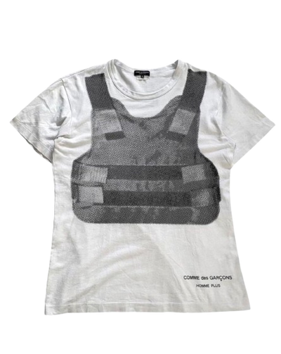 cdg bullet proof tee