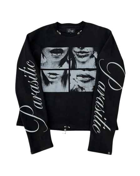 longsleeve cursive print