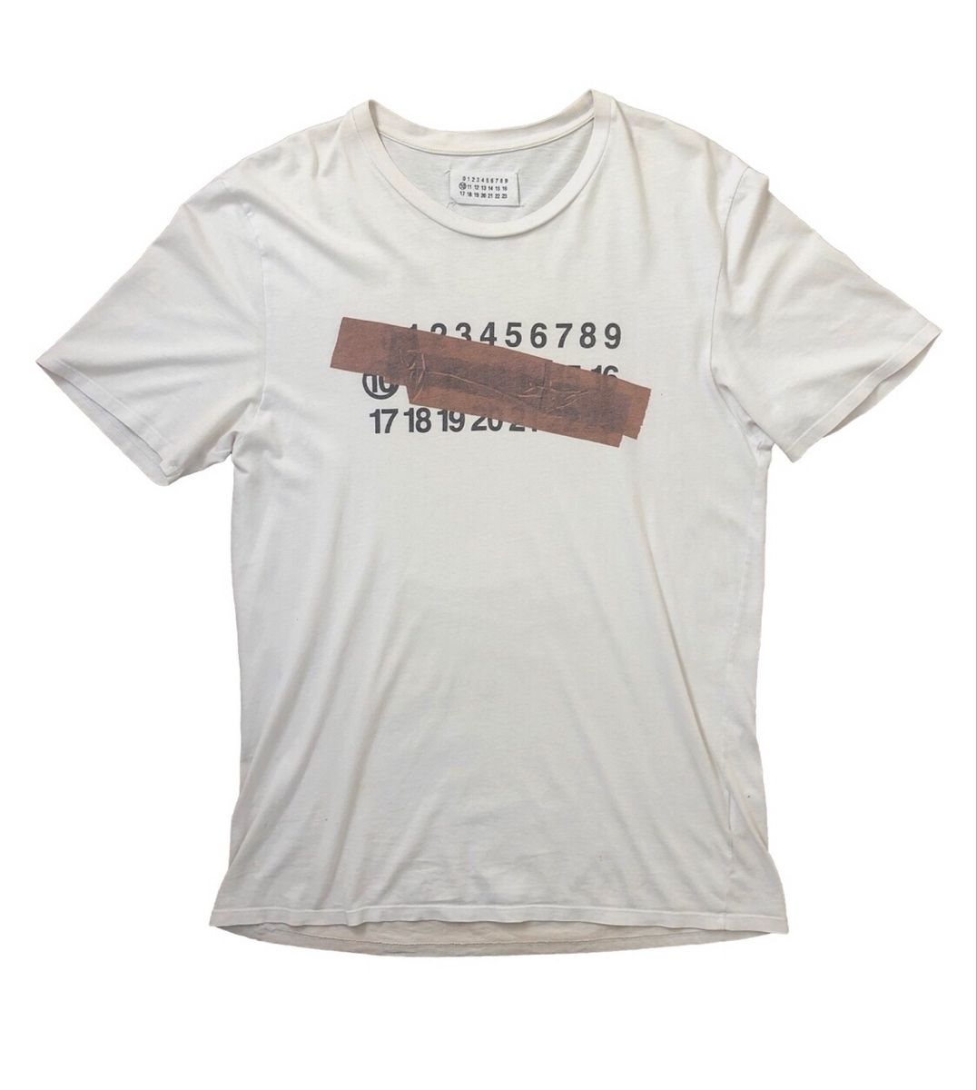 `MM6 TAPE’ SHIRT 𖦏