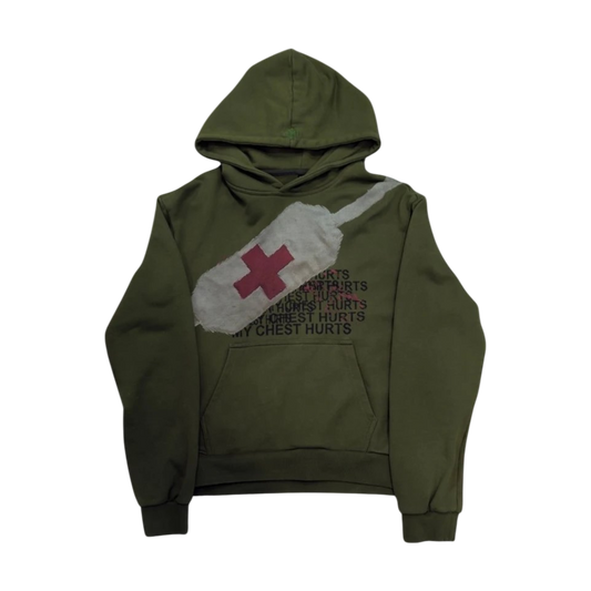 ‘WOUNDED’ HOODIE 𖦏