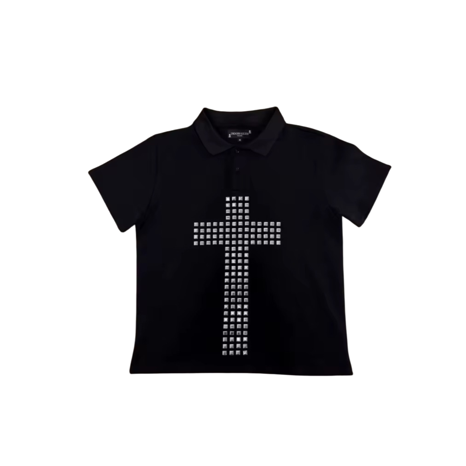 ‘STUDDED CROSS’ TEE 𖦏
