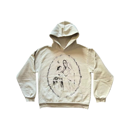 ‘VIRGIN MARY’ HOODIE 𖦏