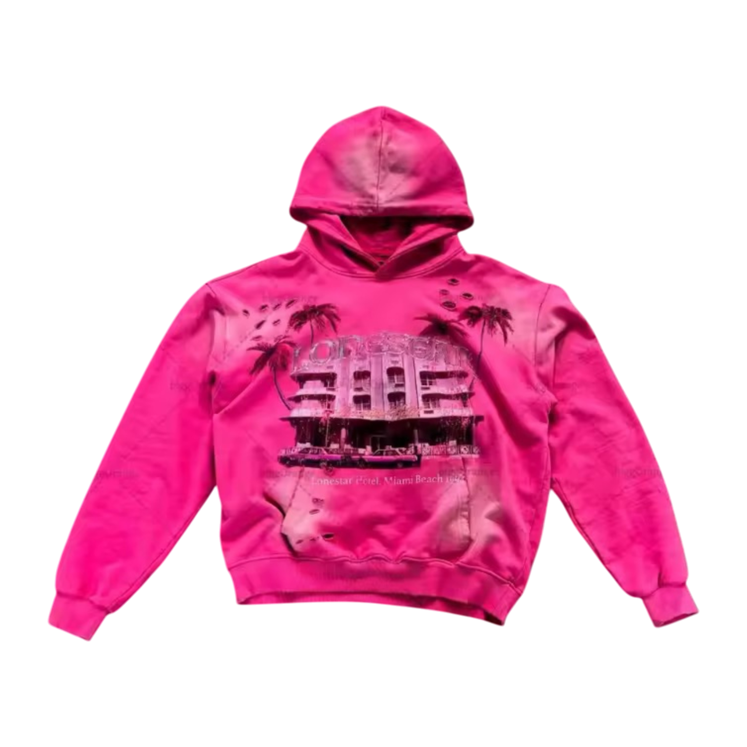 ‘ALONE IN MIAMI’ HOODIE 𖦏