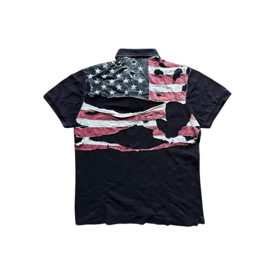 ‘DISTRESSED’ POLO 𖦏