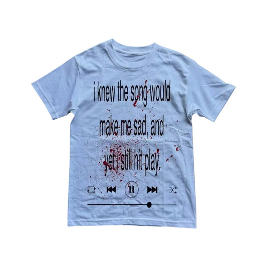 ‘CURSED MUSỊC’ TEE 𖦏