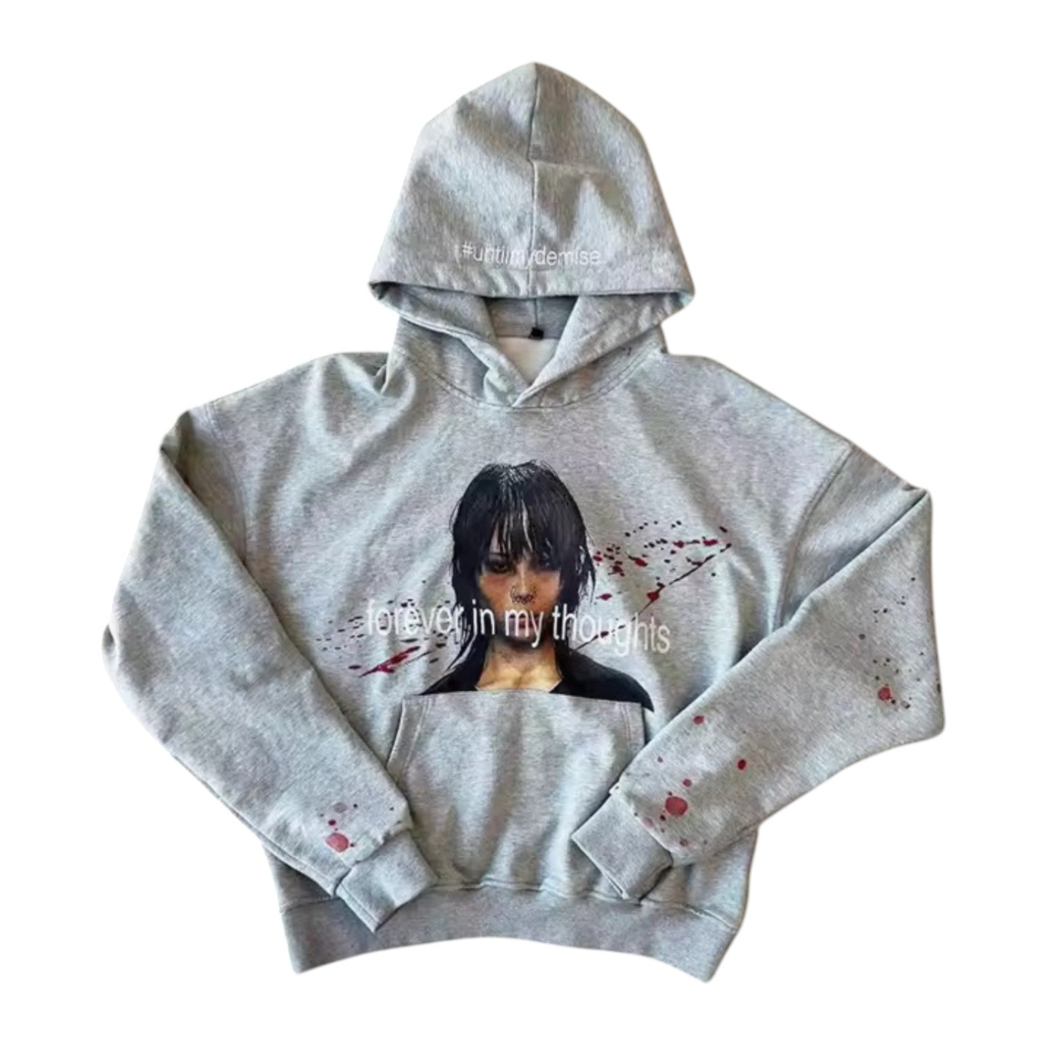 ‘THOUGHTS’ HOODIE 𖦏