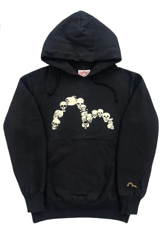 ‘SKULL’ HOODIE 𖦏